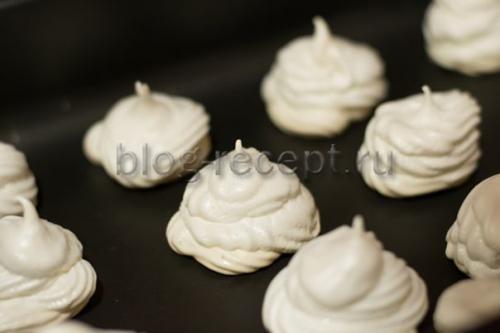 Безе рецепт готовим дома. Ингредиенты: