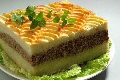 Картофельная запеканка, как в детском саду с подливкой. Запеканка из картофеля «Как в детском саду»