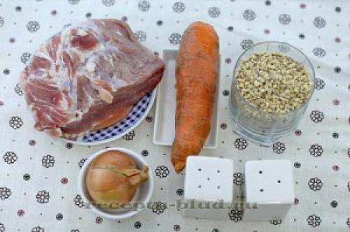Перловка с мясом в скороварке. Перловая каша в мультиварке-скороварке