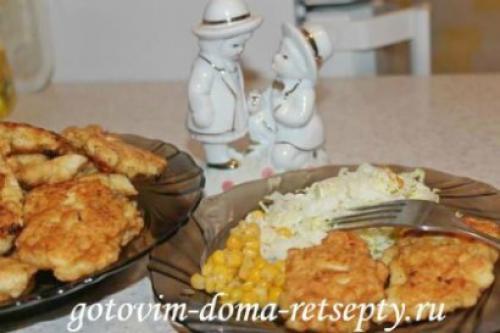 Рубленые куриные котлеты без муки. Навигация по записям