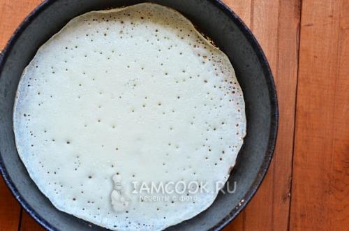 Блины без яиц на молоке