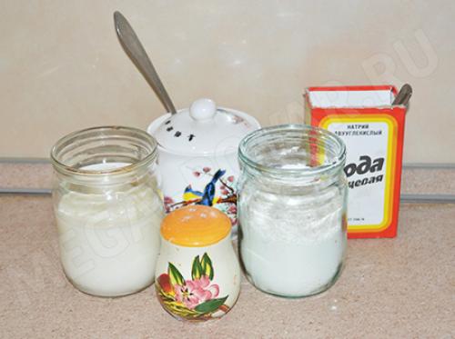 Оладьи на кефире без яиц на дрожжах. Пышные оладьи на кефире без яиц