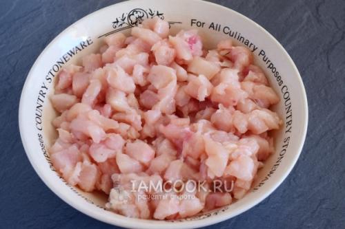 Рубленные котлеты из куриного филе с сыром. Рубленные котлеты из куриной грудки с сыром