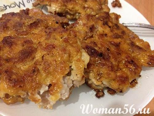 Рубленные котлеты из свинины. Рубленые котлеты из свинины