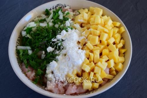Рубленные котлеты из куриного филе с сыром. Рубленные котлеты из куриной грудки с сыром