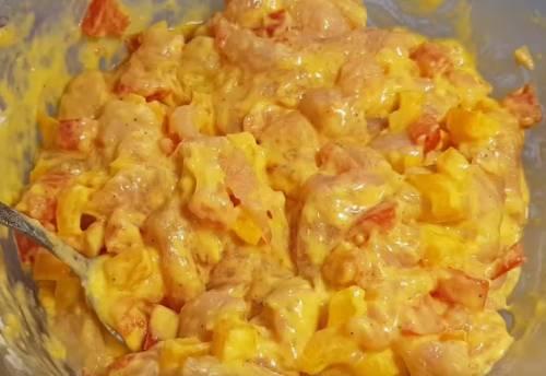 Как делать рубленные котлеты из куриного филе. Рецепт рубленных котлет из куриного филе со сладким перцем и помидорами