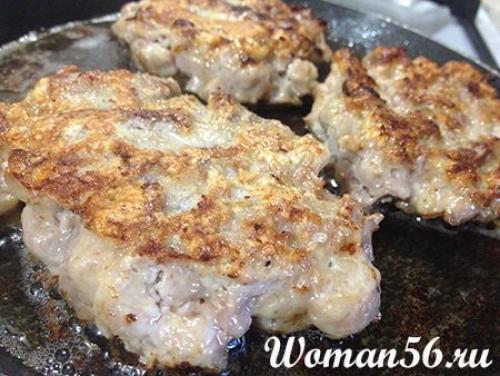 Рубленные котлеты из свинины. Рубленые котлеты из свинины