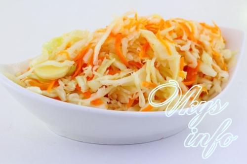 Капуста в горячем рассоле быстрого приготовления с чесноком. Быстрая капуста в горячем рассоле с чесноком