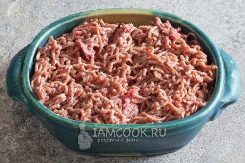 Мясо по-французски из фарша с картошкой. Мясо по-французски с фаршем
