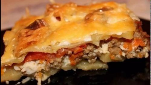 Мясо по-французски из фарша на сковороде. Мясо по-французски с фаршем в духовке