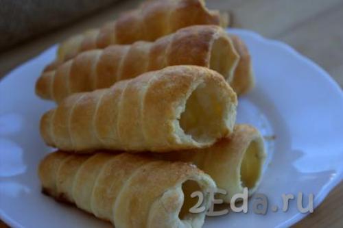 Идеи для начинки слоеных трубочек: как приготовить оригинальные закуски 06