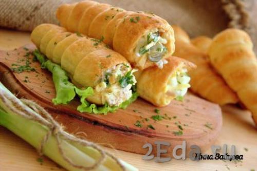 Идеи для начинки слоеных трубочек: как приготовить оригинальные закуски 13
