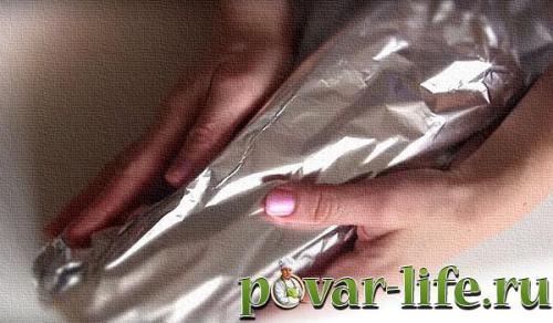 Торт полено из слоеного теста с заварным кремом. Классический рецепт слоеного торта полено