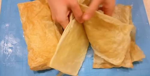 Торт из слоеного теста со сгущенкой без масла. Торт наполеон из готового слоеного теста с заварным кремом