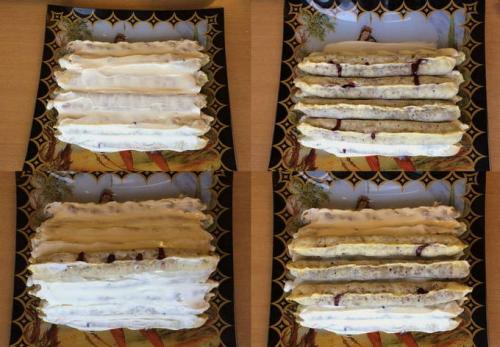 Торт монастырская изба#39,#39, из слоеного теста с заварным кремом. Торт «Монастырская изба» из готового слоеного теста с вишней и сметанным кремом