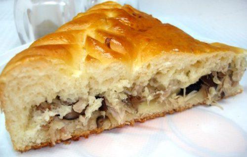 Закусочный пирог с курицей и грибами. Пирог с курицей и грибами. 8 простых рецептов сытных пирогов для всей семьи