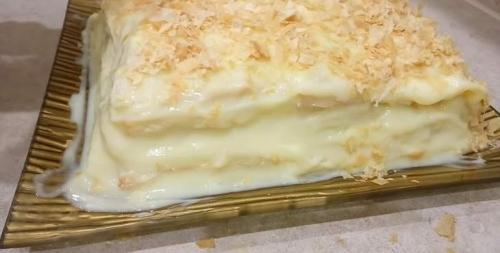 Простой торт из готового слоеного теста. Торт наполеон из готового слоеного теста с заварным кремом