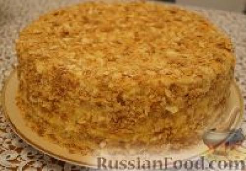 Торт Наполеон из готового слоеного теста рецепт.. Наполеон из слоено-дрожжевого теста 09