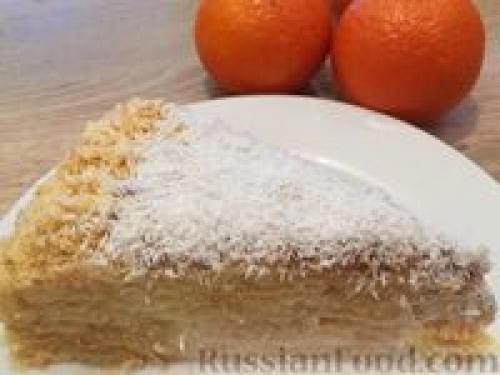 Торт Наполеон из готового слоеного теста рецепт.. Наполеон из слоено-дрожжевого теста 01