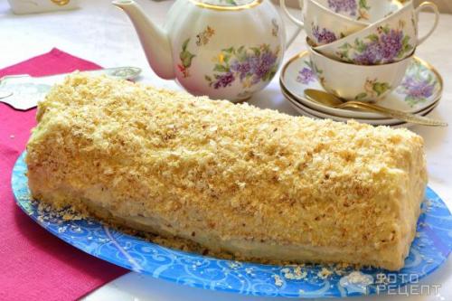 Торт-рулет из слоеного теста. Рецепт: Слоеный рулет а-ля Наполеон - простой и быстрый в приготовлении