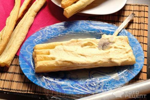 Торт-рулет из слоеного теста. Рецепт: Слоеный рулет а-ля Наполеон - простой и быстрый в приготовлении