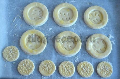 Тарталетки слоеное тесто на праздничный стол. Тарталетки из слоеного теста без формочек