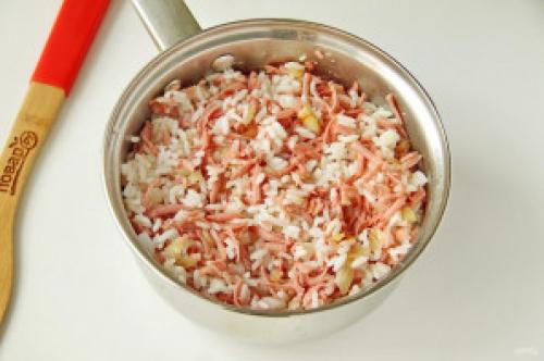 Фингер фуд из слоеного теста. Фингер фуд с рисом