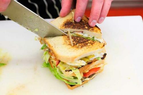 Клаб-сэндвич с куриной грудкой. Клаб-сэндвич с курицей 27