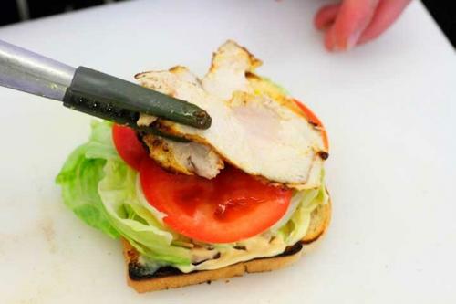 Клаб-сэндвич с куриной грудкой. Клаб-сэндвич с курицей 24