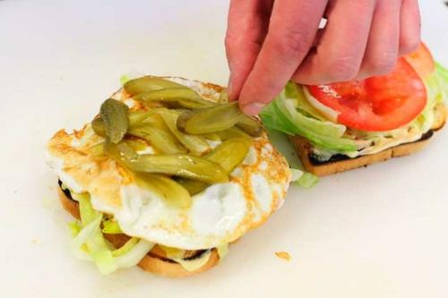 Клаб-сэндвич с куриной грудкой. Клаб-сэндвич с курицей 25