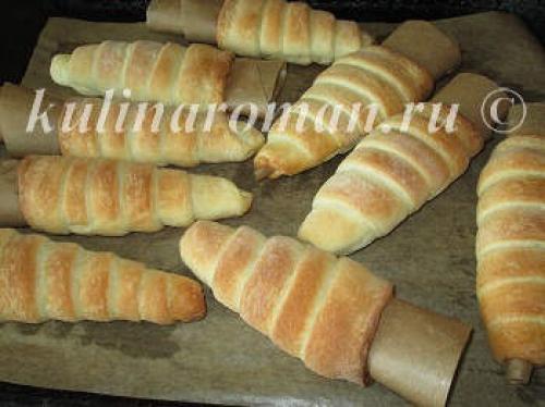 Заварные трубочки с белковым кремом. Ингредиенты: