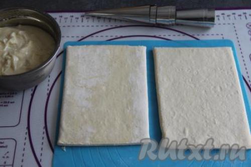 Слоеные трубочки с кремом рецепт в домашних условиях. Ингредиенты 05 Слоеные трубочки с кремом рецепт в домашних условиях. Ингредиенты 05