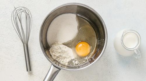 Трубочки с заварным кремом из слоено-дрожжевого теста. Трубочки из слоеного теста с заварным кремом 14