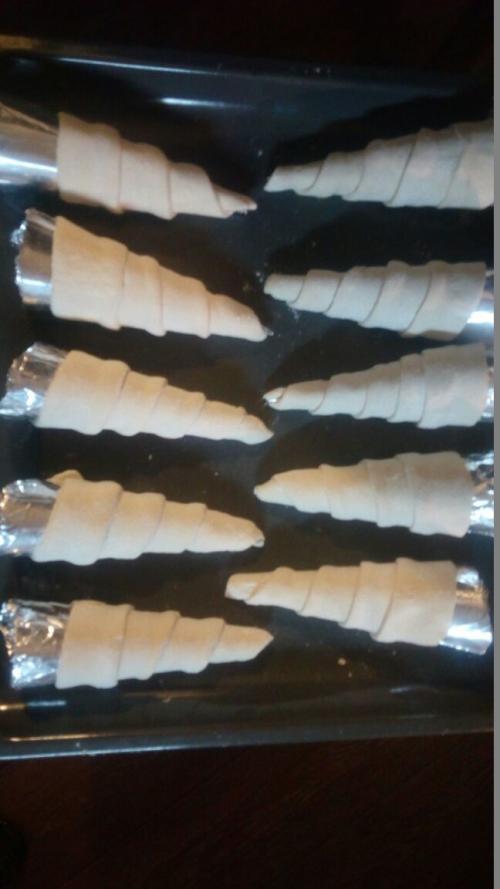 Хрустящие трубочки с нежным белковым кремом (как в детстве)