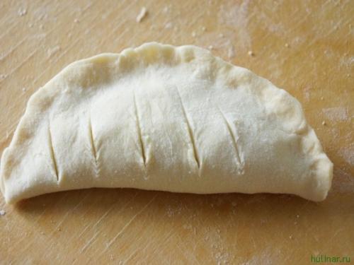 Французские слойки с яблоками. 