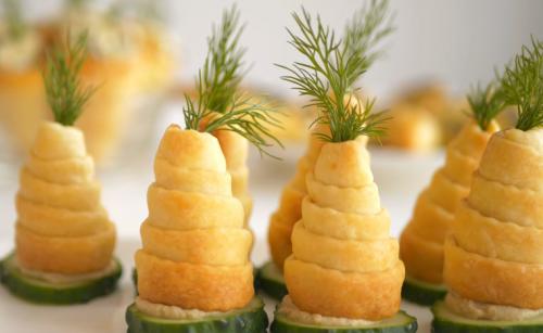 Чем начинить трубочки для фуршета. Закусочные пирожки и трубочки для фуршета