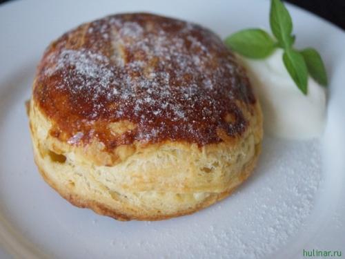 Французские слойки с яблоками. 