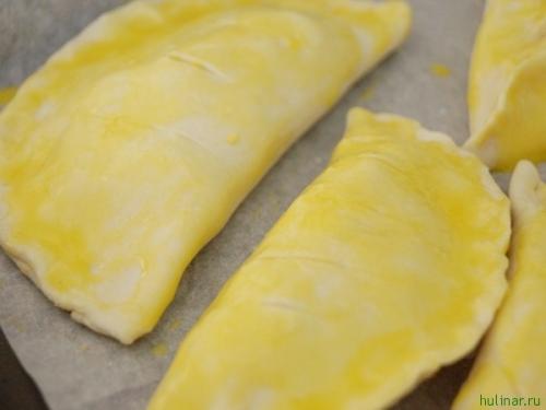 Французские слойки с яблоками. 