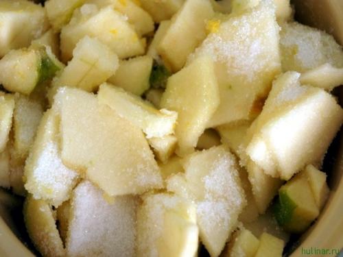 Французские слойки с яблоками. 