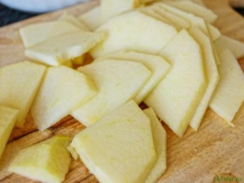 Французские слойки с яблоками. 