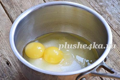 Наполеон из готового слоеного дрожжевого теста с заварным кремом. Ингредиенты