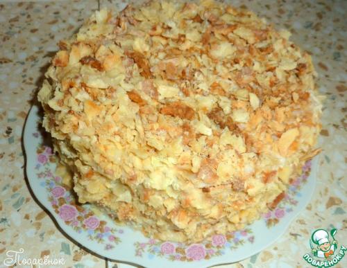 Торт Наполеон старые рецепты. Старый классический торт Наполеон