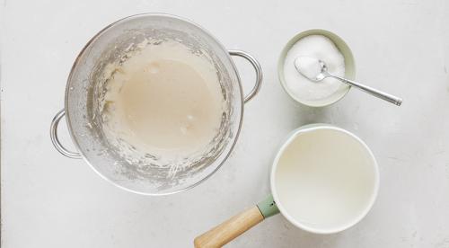 Торт Наполеон из слоеного теста с заварным кремом.. Ингредиенты 34