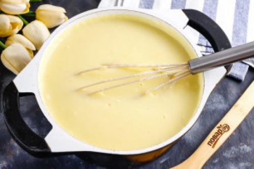 Нежный торт Наполеон с заварным кремом из детства. Наполеон Вкус детства