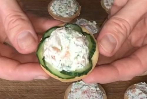 Тарталетки с начинкой из красной рыбы. Тарталетки с красной рыбой – 10 рецептов начинки для праздничных закусок