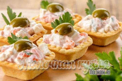 20 рецептов оригинальных тарталеток с начинками. Рецепты рыбной начинки для тарталеток