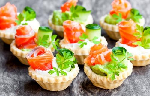 Тарталетки с красной рыбой и творожным сыром. Тарталетки с семгой: подборка самых вкусных рецептов