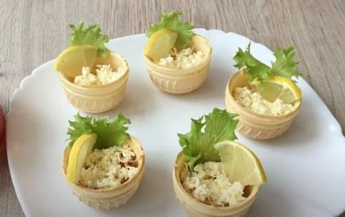 Самый вкусный рецепт начинка для тарталеток с икрой. Тарталетки с красной икрой – 12 рецептов на праздничный стол