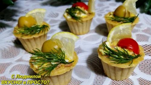 Тарталетки с икрой мойвы. 4 варианта начинок в тарталетки на праздничный стол