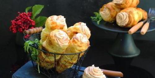 Секреты приготовления слоеных трубочек с селедочной массой 16